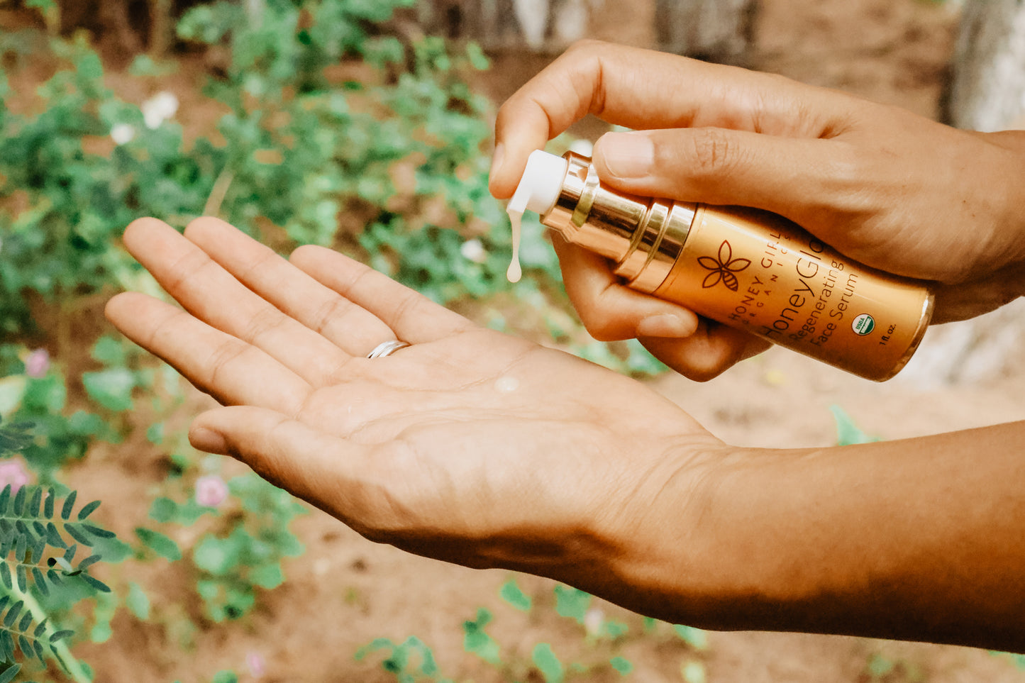 HoneyGlo Regenerating Face Serum - Organic