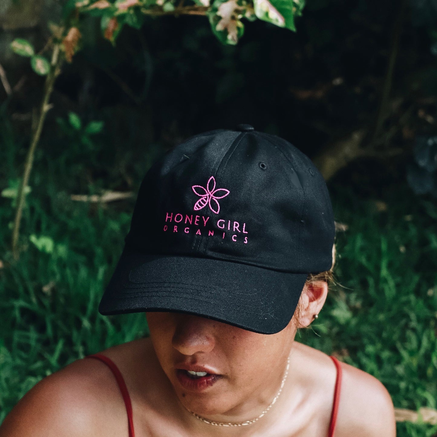 HGO Hat - Black / Pink