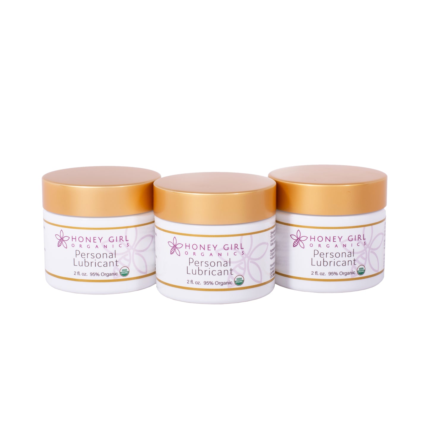 3-Pack Personal Lubricant - Organic