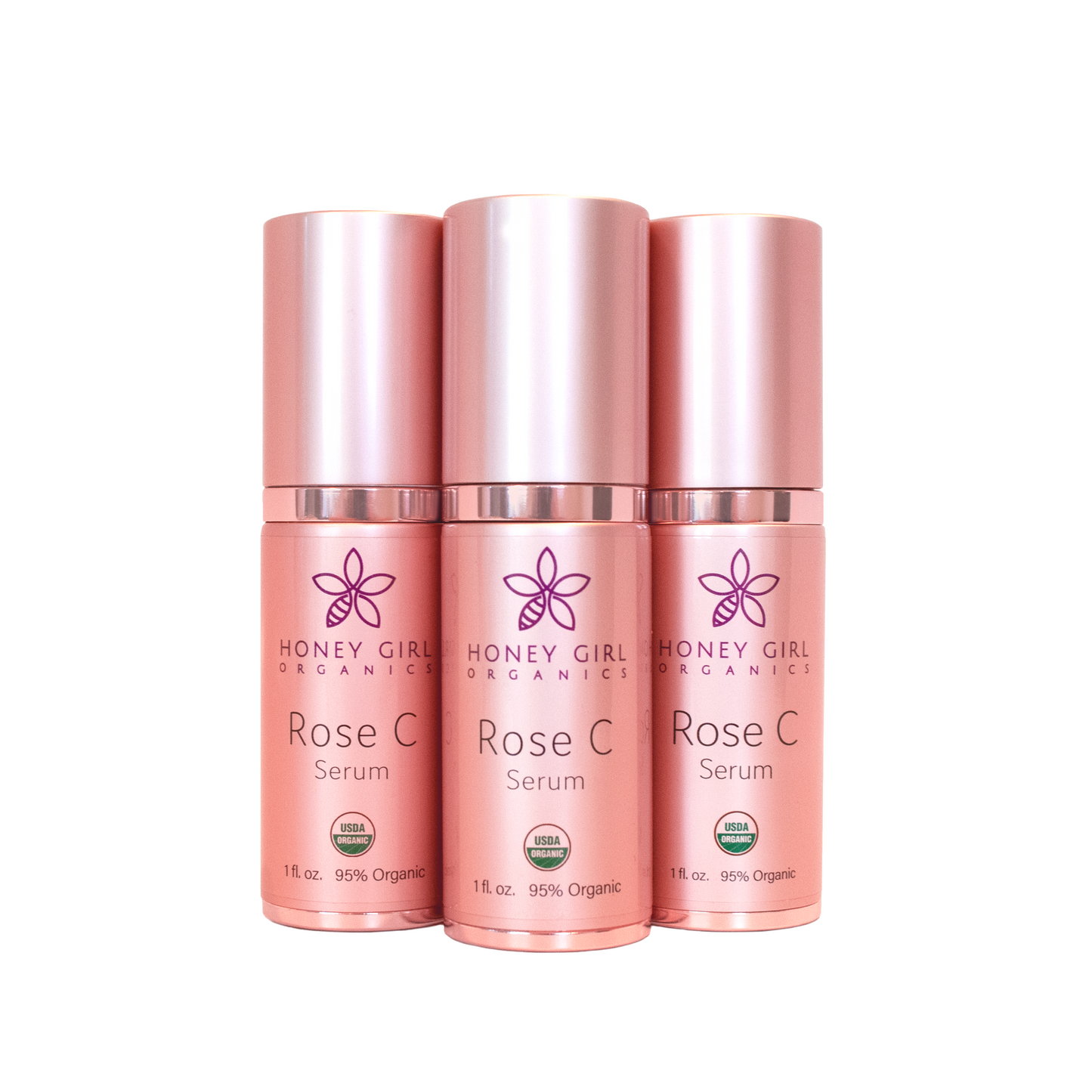 3-Pack Rose C Serum - Organic