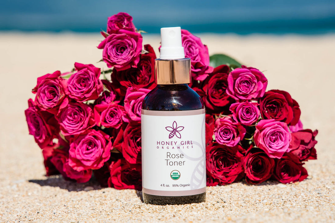 Rose Toner | Honey Girl Organics 