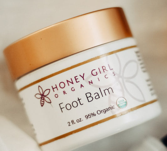 Soft, Smooth, Beautiful Feet with Honey Girl Organics' Foot Balm