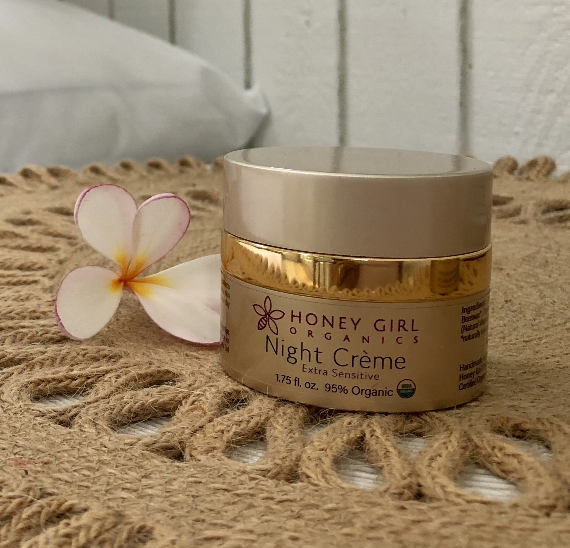 Night Crème Extra Sensitive - Organic – HoneyGirlOrganics