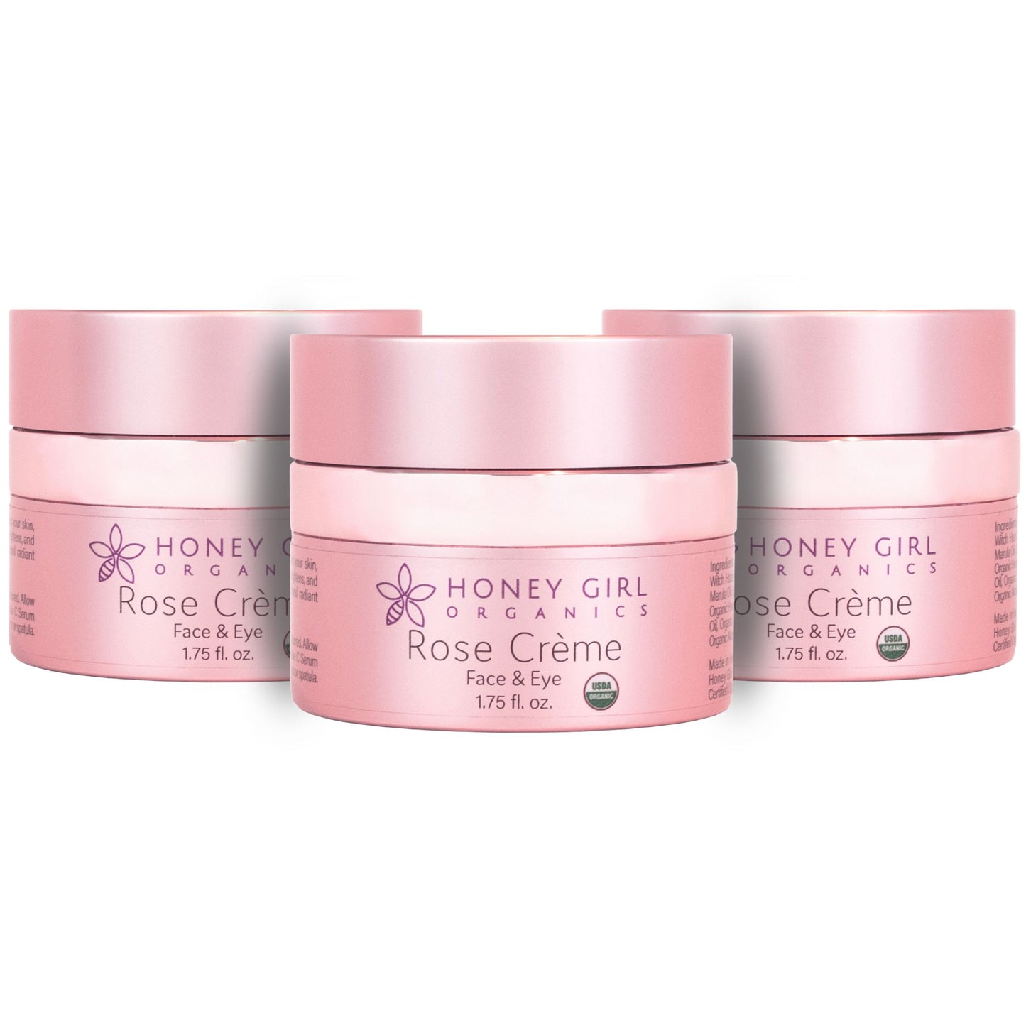 3-Pack Rose Crème - Organic