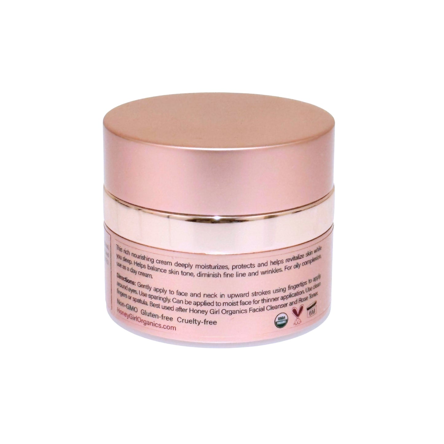 Rose Night Crème - Organic