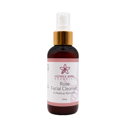 Rose Facial Cleanser & Makeup Remover