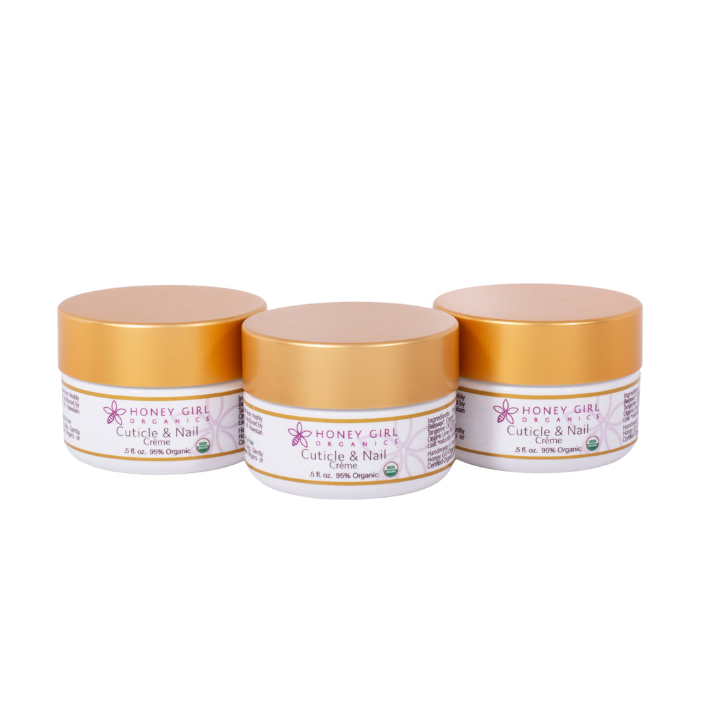 3-Pack Cuticle & Nail Crème - Organic