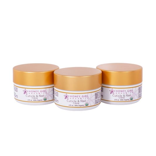 3-Pack Cuticle & Nail Crème - Organic