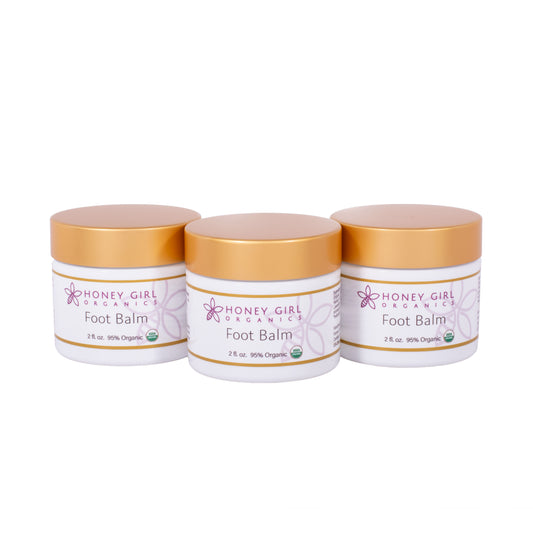3-Pack Foot Balm - Organic