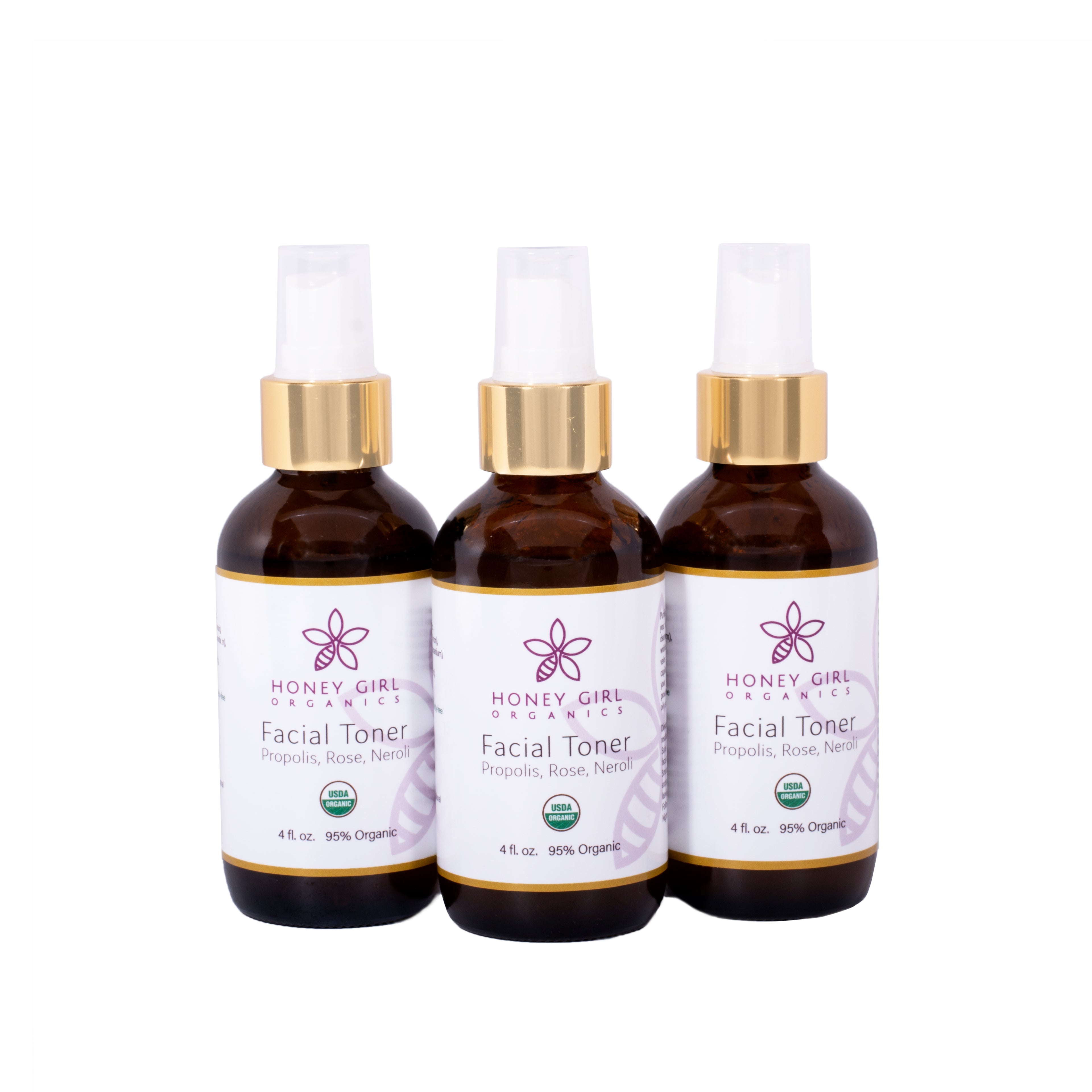 3-Pack Facial Toner - Organic