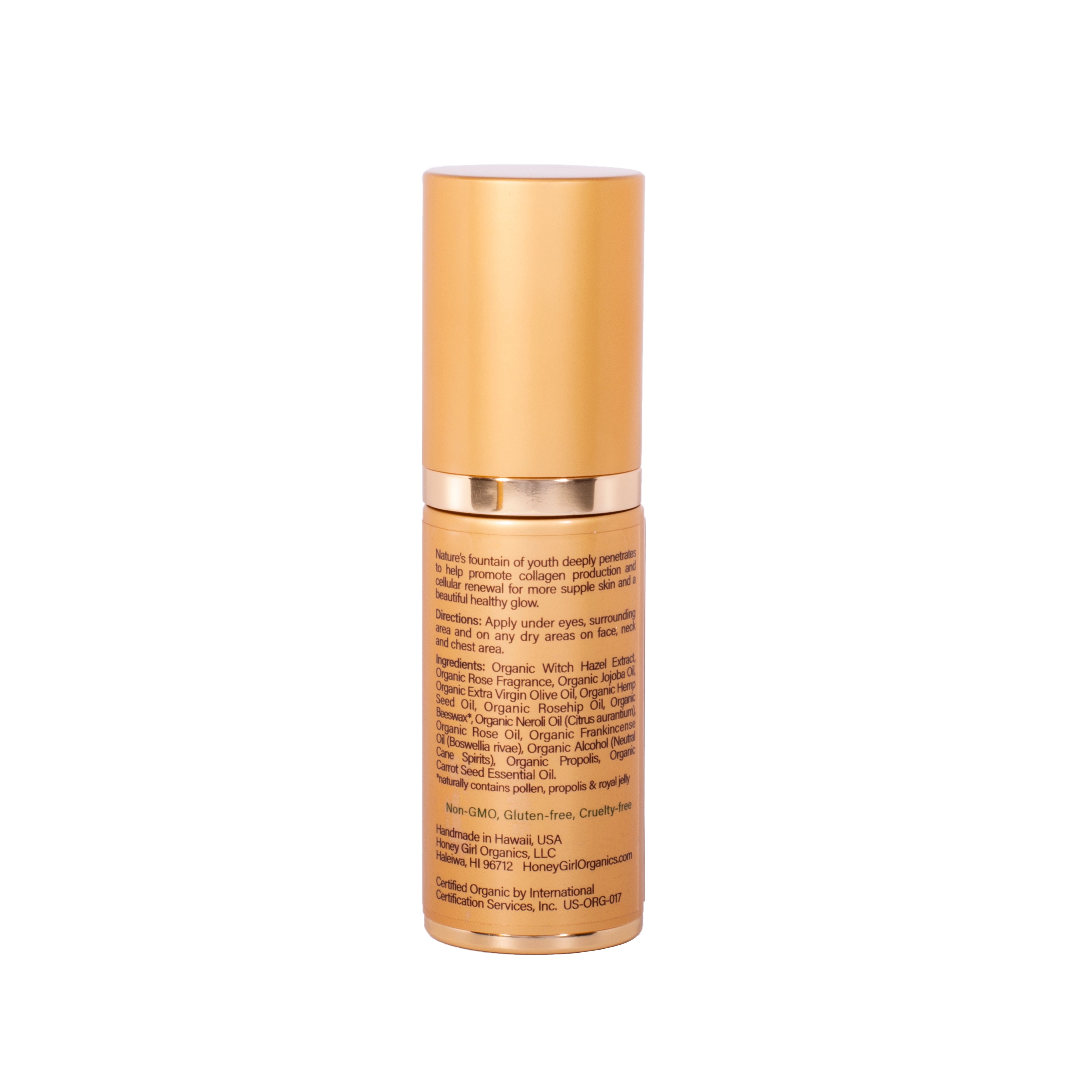 HoneyGlo Regenerating Face Serum - Organic