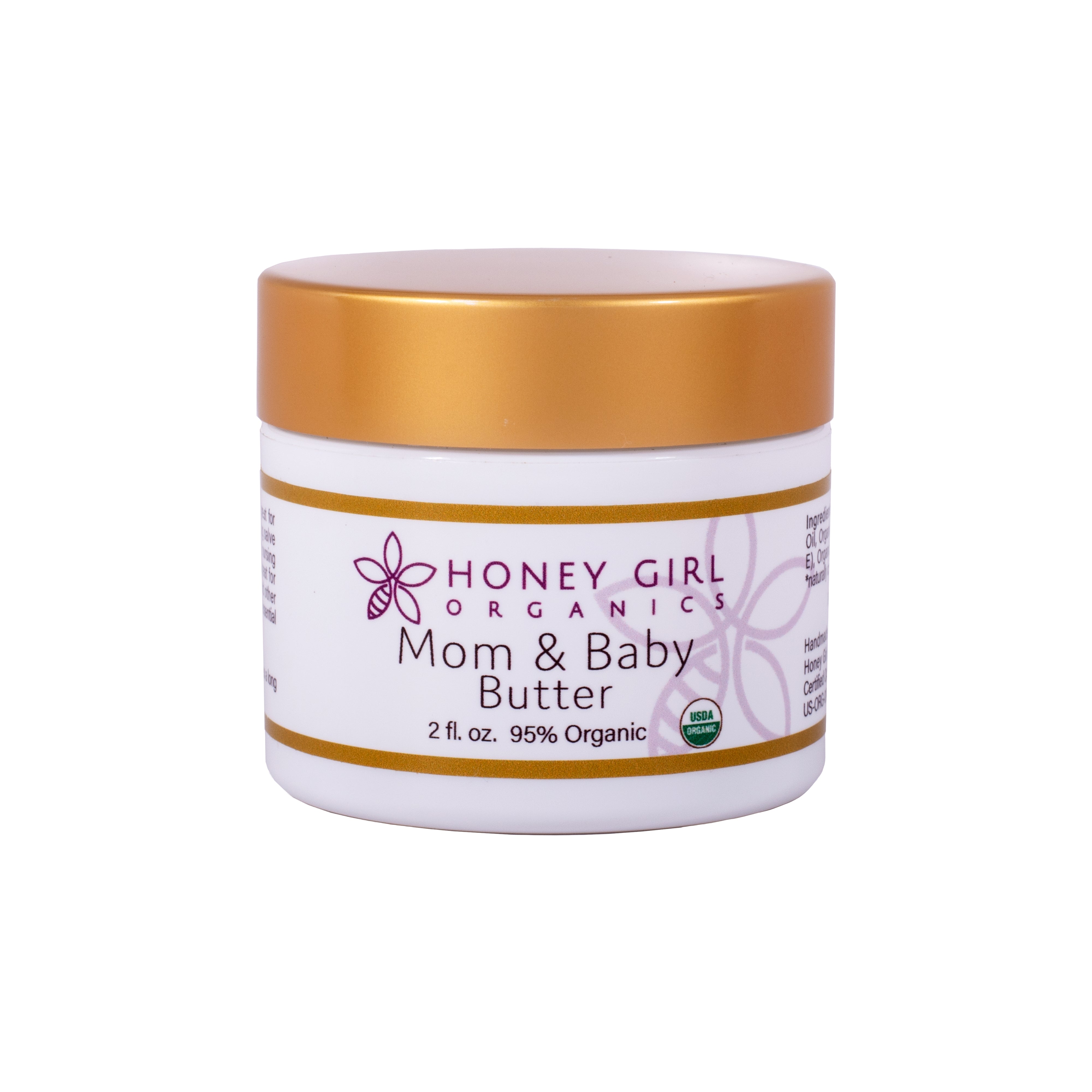 Mom Baby Butter Organic HoneyGirlOrganics