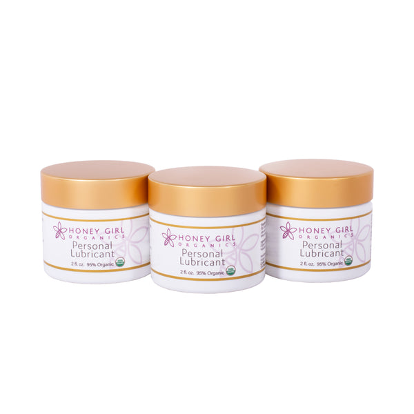 3-Pack Personal Lubricant - Organic  HoneyGirlOrganics